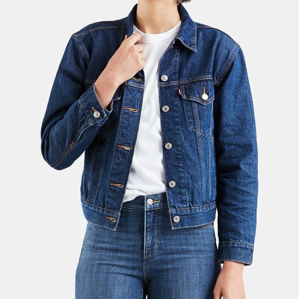 Levi's Ex-Boyfriend Cotton Denim Trucker Jacket